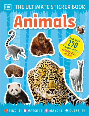 The Ultimate Sticker Book Animals by DK: 9780744033908