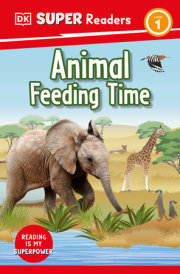 DK Super Readers Level 1 Animal Feeding Time 