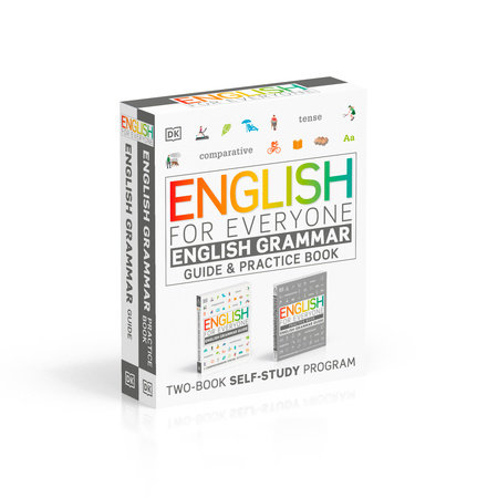 English for Everyone English Grammar Guide and Practice Book Grammar Box Set  by DK: 9780744081855