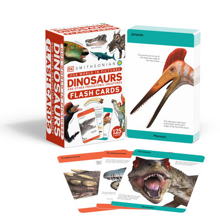 Our World in Pictures Dinosaurs and Other Prehistoric Creatures Flash Cards  by DK: 9780744082548