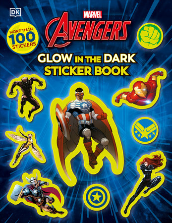 Marvel Avengers Glow in the Dark Sticker Book by DK: 9780744093773