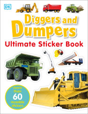 Ultimate Sticker Book: Diggers and Dumpers 