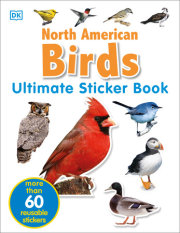 Ultimate Sticker Book: North American Birds 