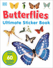 Ultimate Sticker Book: Butterflies 