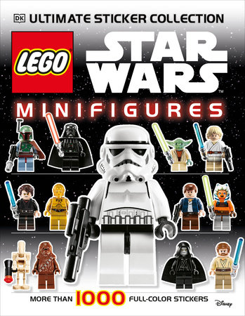 lego star wars book with minifigure