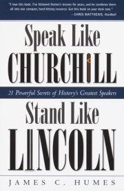 Speak Like Churchill, Stand Like Lincoln 