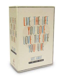 Live the Life You Love Postcard Box