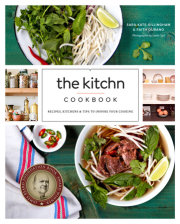 From the Editors of Apartment Therapy’s beloved cooking site,  The Kitchn, comes two beautifully photographed books in one: a cookbook with 150 recipes and 50 essential techniques, as well as an indispensable guide to organizing and maintaining your kitchen