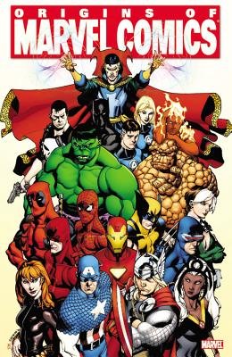 Couverture : Origins of Marvel Comics