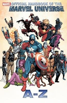 Couverture : The official handbook of the Marvel universe