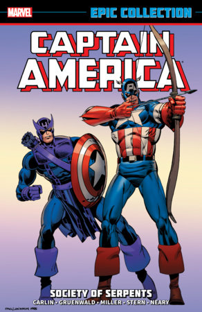 Couverture : Captain America Epic Collection: Society of Serpents