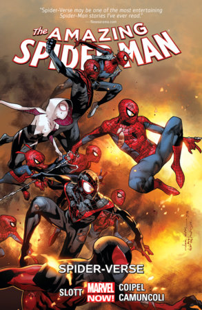 Couverture : The amazing Spider-Man: Spider-verse