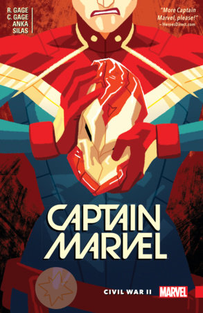 Couverture : Captain Marvel: Civil War II