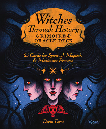 Witches Through History: Grimoire and Oracle Deck