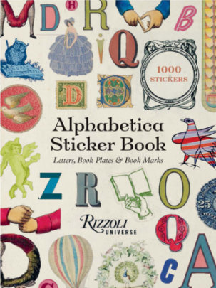 Alphabetica Sticker Book - Author Universe