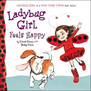 Ladybug Girl Feels Happy 