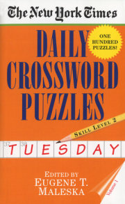 New York Times Daily Crossword Puzzles (Tuesday), Volume I 