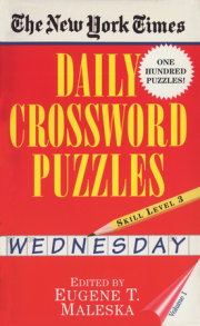 New York Times Daily Crossword Puzzles (Wednesday), Volume I 