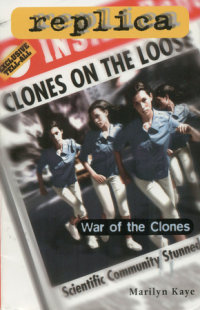 Book cover for War of the Clones (Replica #23)