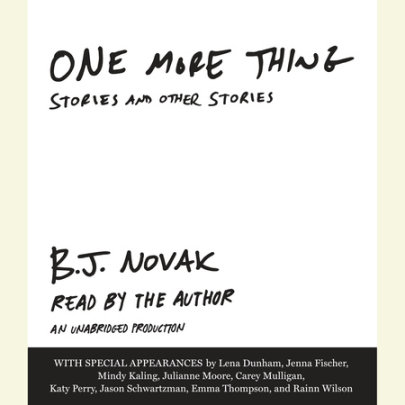 One More Thing Cover