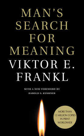 Man's Search for Meaning cover (Beacon Press candle edition), by Viktor E. Frankl
