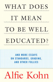 What Does It Mean to Be Well Educated? 