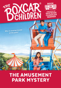 Book cover for The Amusement Park Mystery