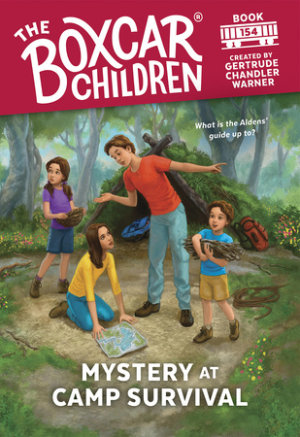 Cover of Mystery at Camp Survival