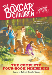 Book cover for The Boxcar Children Creatures of Legend 4-Book Set