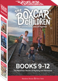 Book cover for The Boxcar Children Mysteries Boxed Set 9-12