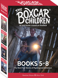 Book cover for The Boxcar Children Mysteries Boxed Set #5-8