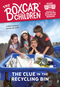 Book cover for The Clue in the Recycling Bin