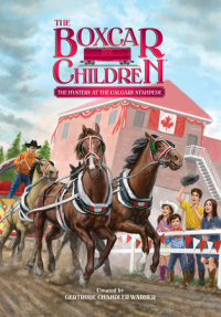 Book cover for The Mystery at the Calgary Stampede