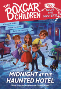 Book cover for Midnight at the Haunted Hotel