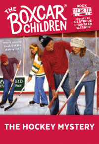 Book cover for The Hockey Mystery