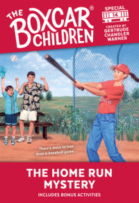 Book cover for The Home Run Mystery