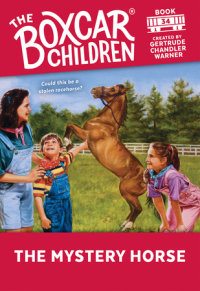 Book cover for The Mystery Horse