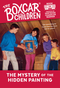 Book cover for The Mystery of the Hidden Painting