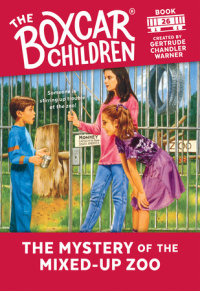 Book cover for The Mystery of the Mixed-up Zoo