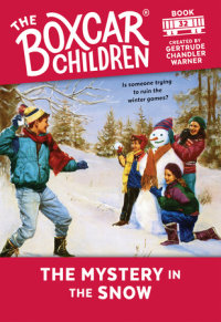 Book cover for The Mystery in the Snow