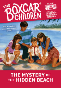 Book cover for The Mystery of the Hidden Beach