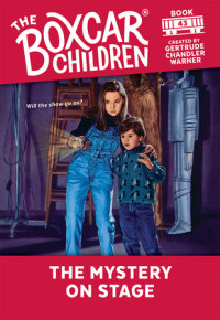 Book cover for The Mystery on Stage