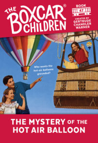 Book cover for The Mystery of the Hot Air Balloon