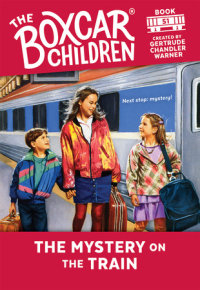 Book cover for The Mystery on the Train