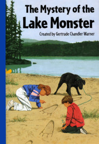 Book cover for The Mystery of the Lake Monster