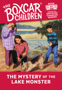Book cover for The Mystery of the Lake Monster