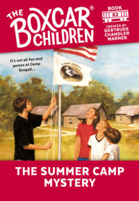 Book cover for The Summer Camp Mystery