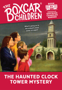 Book cover for The Haunted Clock Tower Mystery