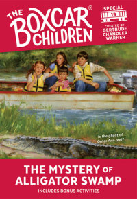 Book cover for The Mystery of Alligator Swamp