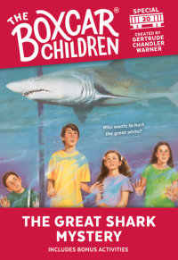Book cover for The Great Shark Mystery